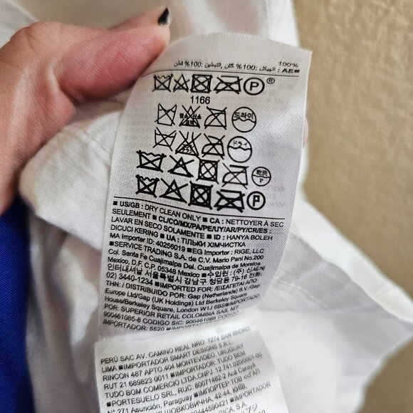 BANANA REPUBLIC NWT White Linen Tie Waist Spaghetti Strap Midi Sundress~Size 0 - Picture 2 of 11